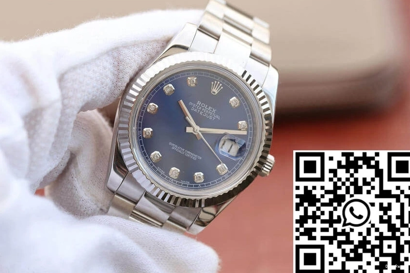Rolex Factory Dial EW M126334-0015 Datejust Blue 0806